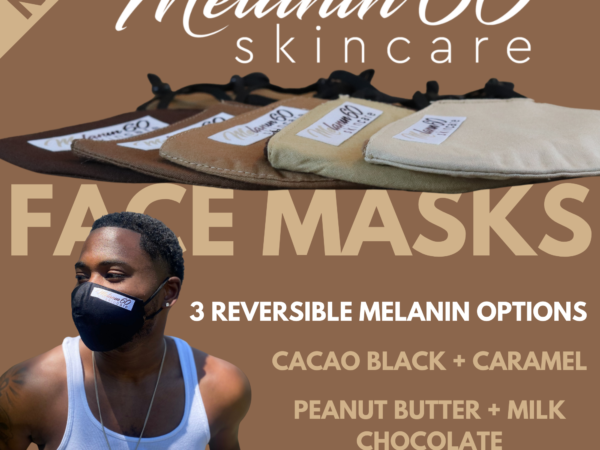 Melanin60 Skincare Reversible Masks