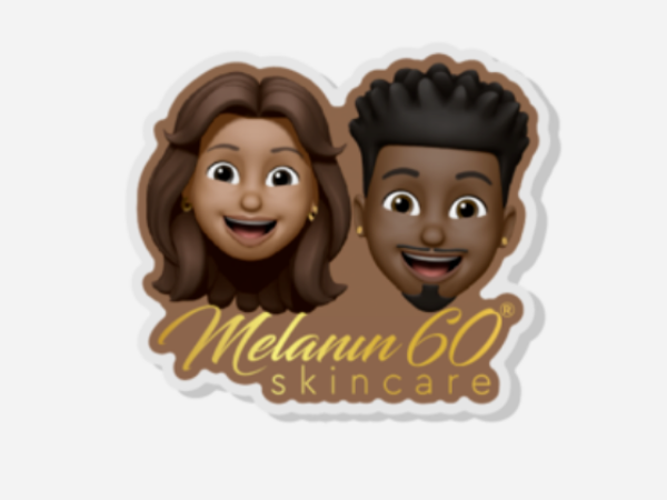 Melanin60 Skincare Emoji Pins