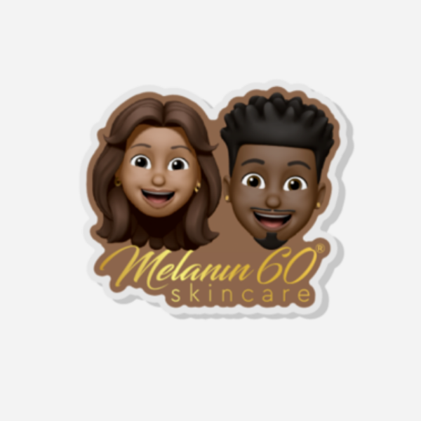 Melanin60 Skincare Emoji Pins